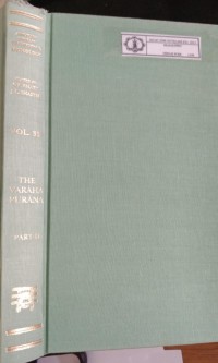 Image of Ancient Indian Tradition and Mythology Series Vol. 32 (Puranas in Translation) : The Varaha Purana Part II